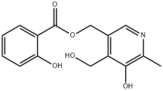 salicyloylpyridoxol 结构式