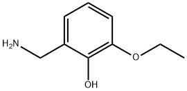 Phenol, 2-(aminomethyl)-6-ethoxy- (9CI) 结构式