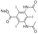 泛影酸钠 结构式