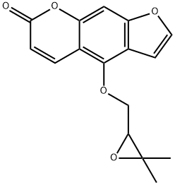 氧化前胡素 结构式