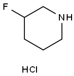 3-氟哌啶 盐酸盐 结构式