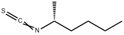 (R)-(-)-2-己基异硫氰酸酯 结构式