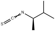 (R)-(-)-3-甲基-3-丁基异硫氰酸酯 结构式
