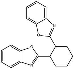 2,2'-(Cyclohexane-1,2-diyl)bisbenzoxazole 结构式