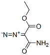 Propanoic  acid,  3-amino-2-diazo-3-oxo-,  ethyl  ester 结构式