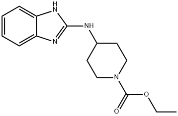 ethyl 4-(1H-benzimidazol-2-ylamino)piperidine-1-carboxylate 结构式