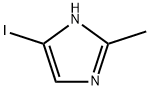 4-碘-2-甲基-1H-咪唑 结构式