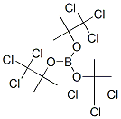 Tris(2,2,2-trichloro-1,1-dimethylethoxy)borane 结构式