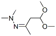 4,4-Dimethoxy-2-butanone dimethyl hydrazone 结构式