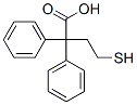 2,2-Diphenyl-4-mercaptobutyric acid 结构式