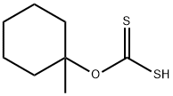 Carbonodithioic acid, O-(1-methylcyclohexyl) ester (9CI) 结构式