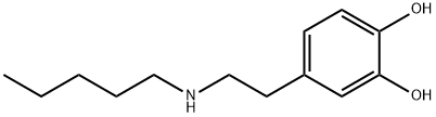 1,2-Benzenediol, 4-[2-(pentylamino)ethyl]- (9CI) 结构式