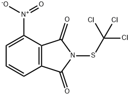 4-nitro-2-(trichloromethylsulfanyl)isoindole-1,3-dione 结构式