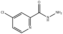 4-氯甲基吡啶酰肼 结构式