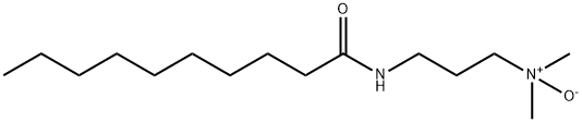 N-[3-(dimethylamino)propyl]decanamide N-oxide  结构式