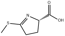 2H-Pyrrole-2-carboxylicacid,3,4-dihydro-5-(methylthio)-,(S)-(9CI) 结构式