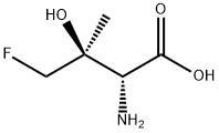 D-Valine, 4-fluoro-3-hydroxy-, (3S)- (9CI) 结构式