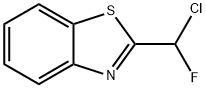 Benzothiazole, 2-(chlorofluoromethyl)- (9CI) 结构式