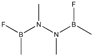 Hydrazine, 1,2-bis(fluoromethylboryl)-1,2-dimethyl- 结构式