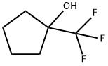 1-(三氟甲基)环戊醇 结构式