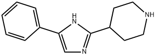 PIPERIDINE, 4-(5-PHENYL-1H-IMIDAZOL-2-YL)- 结构式