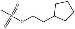 CYCLOPENTENEETHANOL, 1-METHANSULFONATE 结构式