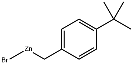 4-TERT-BUTYLBENZYLZINC BROMIDE 结构式