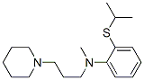 1-[3-[N-(2-Isopropylthiophenyl)-N-methylamino]propyl]piperidine 结构式