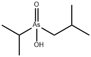 Isobutylisopropylarsinic acid 结构式