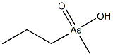 Methylpropylarsinic acid 结构式