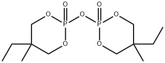 2,2'-oxybis[5-ethyl-5-methyl-1,3,2-dioxaphosphorinane] 2,2'-dioxide 结构式