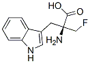 alpha-(fluoromethyl)tryptophan 结构式