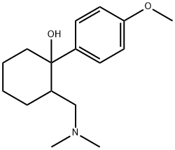 2-(Dimethylaminomethyl)-1-(p-methoxyphenyl)cyclohexanol 结构式