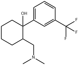 2-(Dimethylaminomethyl)-1-(m-trifluoromethylphenyl)cyclohexanol 结构式