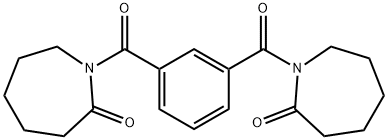 1,1'-间苯二甲酰二己内酰胺 结构式