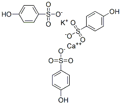 4-HYDROXYBENZENESULFONICACID,CALCIUMPOTASSIUMSALT 结构式