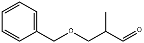 (RS)-3-苄氧基-2-甲基丙醛 结构式