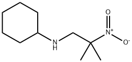 N-(2-Methyl-2-nitropropyl)cyclohexylamine 结构式