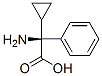 DL-2-Cyclopropyl-2-phenylglycine 结构式