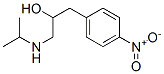 1-(Isopropylamino)-3-(p-nitrophenyl)-2-propanol 结构式
