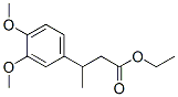 3-(3,4-Dimethoxyphenyl)butyric acid ethyl ester 结构式