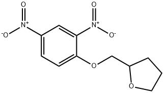 2-(2,4-Dinitrophenoxymethyl)tetrahydrofuran 结构式