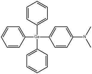 (p-Dimethylaminophenyl)triphenylgermane 结构式