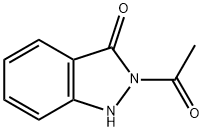 2-Acetyl-1H-indazole-3(2H)-one 结构式