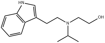 2-[N-[2-(1H-Indol-3-yl)ethyl]-N-isopropylamino]ethanol 结构式