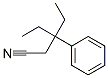 3-Ethyl-3-phenylvaleronitrile 结构式