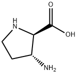 D-Proline, 3-amino-, trans- (9CI) 结构式