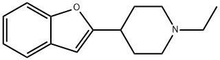 Piperidine, 4-(2-benzofuranyl)-1-ethyl- (9CI) 结构式