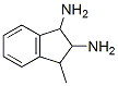 1H-Indene-1,2-diamine,  2,3-dihydro-3-methyl- 结构式