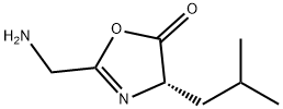 2-(氨甲基)-4-(2-甲丙基)-5(4H)-恶唑 结构式